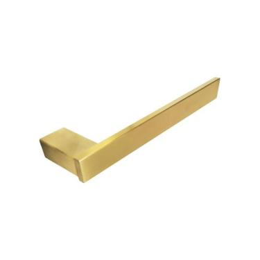 Imagem de Porta Toalha de Rosto - Dourado - Reno