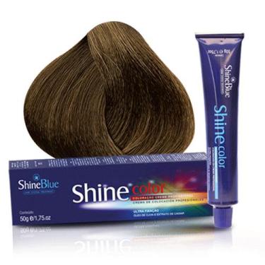Imagem de Coloração 7.13 Louro Mate Médio Shine Blue 50g