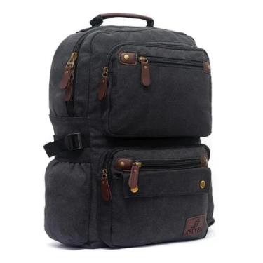 Imagem de Mochila De Costas Multifuncional Resistente Trabalho Viagem Trilhas - 