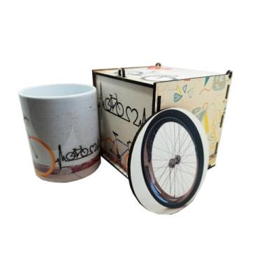 Imagem de Kit Presente para Pai Ciclista Kit Art Bike Exclusivo  - Reidopendrive