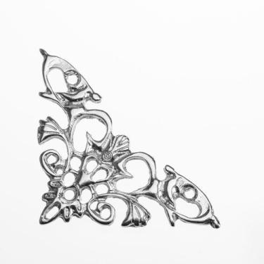 Imagem de Cantoneira Acabamento Imperial 4 Peças Decoração Espelhos Bandejas Cai