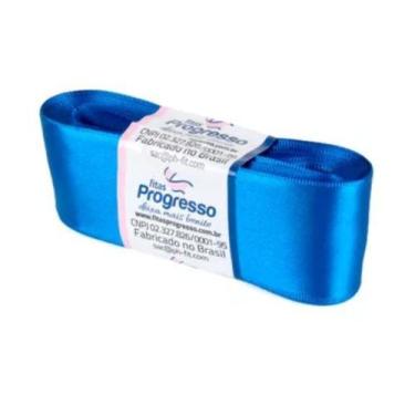 Imagem de Fita de Cetim Progresso 38mm nº9 - 10m Cor 214 Azul Royal - 01 unidade