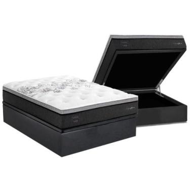 Imagem de Cama Box Baú Casal: Colchão Molas MasterPocket Ensacadas Herval Parten