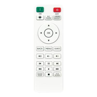 Imagem de Econtrolly Controle remoto de substituição RCV013 adequado para projetor de jogos BENQ Home Theater W1130 TH585 TH685 TH671ST TH690ST TH575 TK700 TK700ST