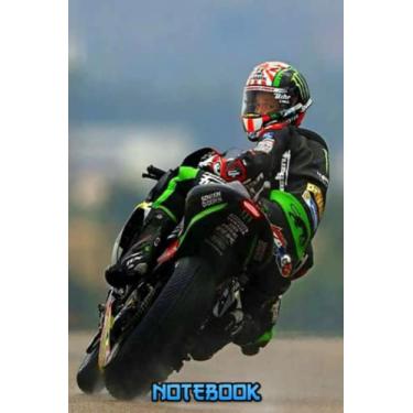 Imagem de Notebook : Johann Zarco Writing Notebook Gift For Men Women Teens 100 College Ruled Pages Thankgiving Notebook #764