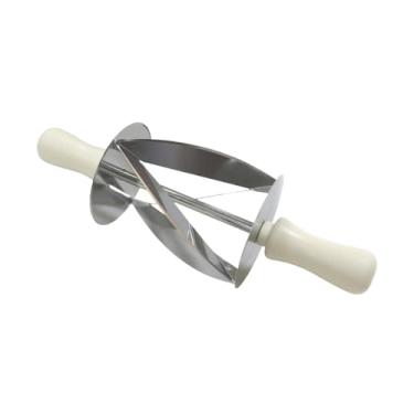 Imagem de ＫＬＫＣＭＳ Cortador de Croissant E Rolo de Massa para Cozinha, Branco
