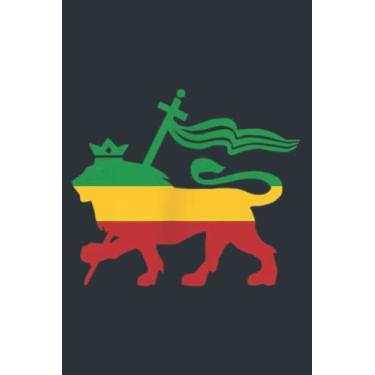 Imagem de Good Vibes Only Rasta Reggae Peace One Love Gift: - Daily planner notebook, Size format 6.0 x 9.0 inches pages