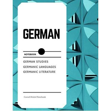 Imagem de Germanic Languages and Literature Notebook: cornell notes notebook