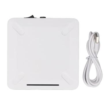 Imagem de Caixa Quadrada do Gerador de Pulso, 4,7x4,7 pol. 7,83 Hz Gerador de Carregamento USB Ressonador de áudio de Sono de Frequência Ultra Baixa Gerador de Pulso Gerador de Ressonância