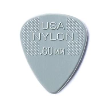 Imagem de Palheta Nylon Standard 0,60mm Cinza Claro Pct C/6 44r.60 Dunlop (1980)