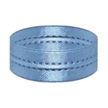 Imagem de 20m Fita Camada Dupla Cetim c/ ARAME no meio 1cm larg x 20m - Fitas e 