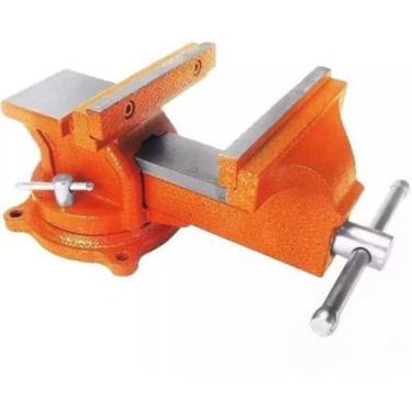 Imagem de Torno Morsa De Bancada 200Mm 8 Rotativa Com Bigorna Sparta