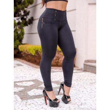 Imagem de Calça Chapa Barriga Levanta Bumbum Feminina Cintura Alta - NoBrand, Pr