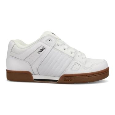Imagem de DVS Tênis de skate masculino Celsius, Branco/Goma de Mascar, 46