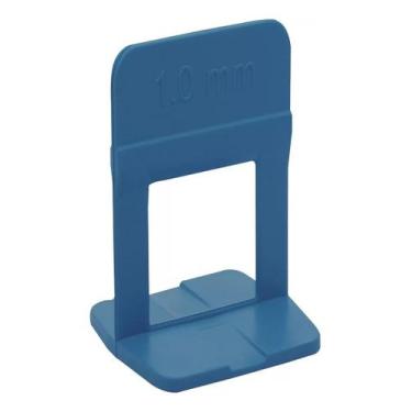 Imagem de Nivelador Piso Base Slim 1,0mm C/100un Azul Cortag