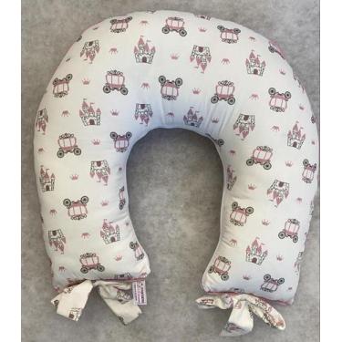 Imagem de Almofada de Amamentação Unissex Capa Removível - Castelo Branco - Jand