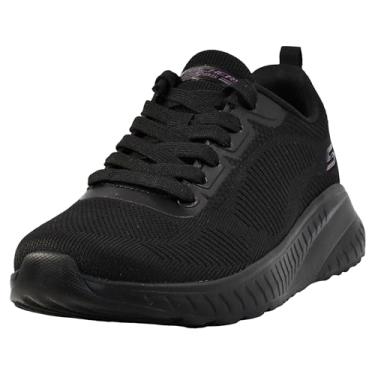 Imagem de Skechers Tênis feminino Bobs Squad Chaos – Face Off, Preto/preto, 7.5 Wide