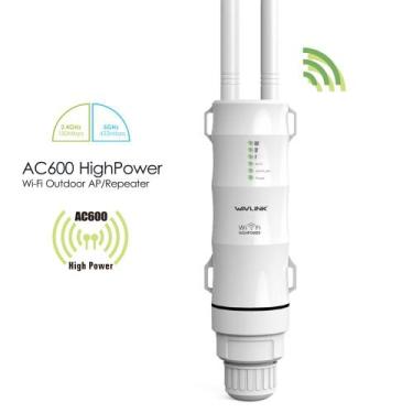 Imagem de Roteador Wi-Fi AC600 Wavlink - 2.4G/5G - 300Mbps/450Mbps