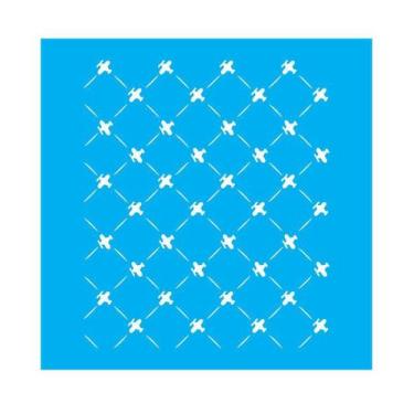 Imagem de Stencil Tamako Estampa - 30X30Cm - Ref D230