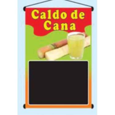 Imagem de Banner caldo de cana  34x53cm  - p - BANNER / LONA