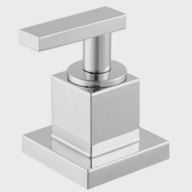 Imagem de Acabamento para Registro Meber 1/2'' 3/4'' 1'' Athena Slin Domus Meber Metais Cromado