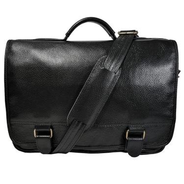 Imagem de Bolsa Pasta Executiva De Couro Legítimo Notebook Documentos
