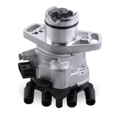 Imagem de EVERESTWAY Distribuidor de ignição compatível com Dodge Avenger Stratus/Chrysler Cirrus Sebring 1995-2000 com kit de substituição de tampa e rotor MD316173 MD345492