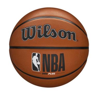 Imagem de Bola de Basquete Wilson NBA DRV Series Plus - Marrom - Tamanho 7