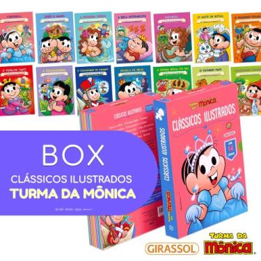 Imagem de Livro - Turma da Mônica  Box  Clássicos Ilustrados