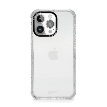 Imagem de Customic Capinha Case Capa para Celular iPhone 15 Pro Max (6.7”), Impactor Space Anti Impacto Proteção Militar 4 metros contra quedas, Antiamarelamento, Transparente e Branca