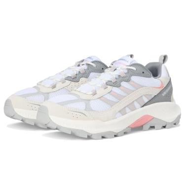 Imagem de Merrell Tênis feminino de caminhada Speed Strike 2 Trek, Branco/coral macio, 34