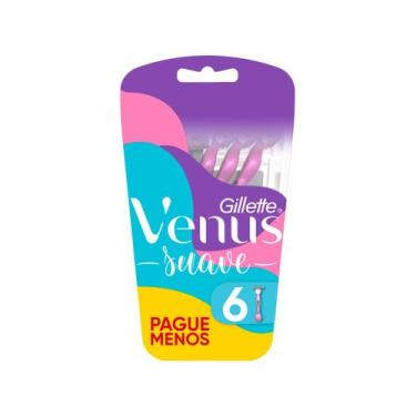 Imagem de Aparelho de Depilação Gillette Venus Suave 6 Unidades