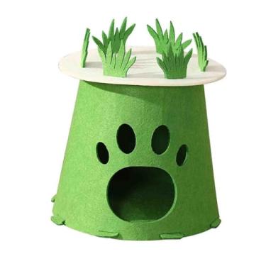 Imagem de Ｂｅｓｇａ Hamster House Small Animal Hideout todas as estações Acessório de gaiola de câmara de feltro