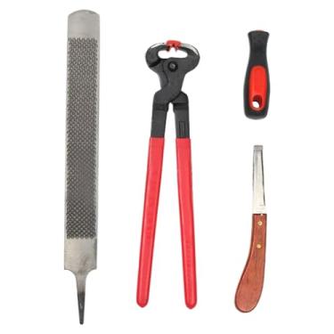 Imagem de Ferramentas Para Casco De Cavalo | Kits De Acabamento Para Vacas,Conjunto Antiderrapante Com Palmas Para Equinos, Animais De Fazenda, Estábulo, Cuidados E Tosquia