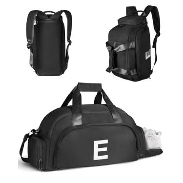 Imagem de Vogewood Presentes de aniversário para meninas de 4, 5, 6, 7, 8, 9, 10, 11, 12 e 13 anos, bolsas de ginástica com compartimento para sapatos, bolsa esportiva personalizada para meninas, monograma para