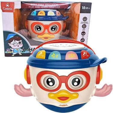 Imagem de Boneco Interativo João Bobo Luz Som Intuitivo Castela