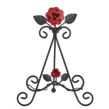 Imagem de Wenbery Suporte Para Pratos Grandes De 12,2" Altura Exposição, Metal Livros, Porta-Retratos, Decorativo, Cavalete Pequeno