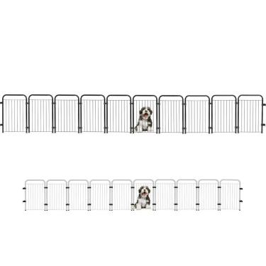 Imagem de Cercado Caes Pet Cachorro Grade Cerca 10 Módulos 51Cm Altura