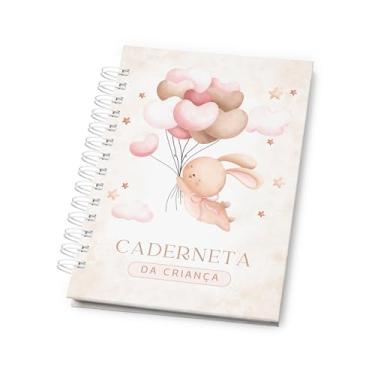 Imagem de Caderneta de Vacinação do Bebê Atualizada – Modelo SUS com Capa Dura para Menina – Registro de Vacinas, Saúde e Crescimento Infantil – Tema Coelhinha