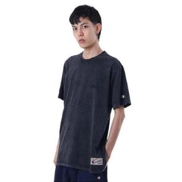 Imagem de Camiseta Manga Curta Champion Vintage Logo Verde-Masculino