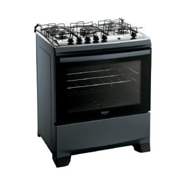 Imagem de Fogão a Gás Dako Supreme Titanium com Mesa Inox 5 Bocas - Bivolt, Bivo