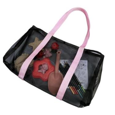 Imagem de Bolsa Sacola Armazenamento De Brinquedo Infantil Praia Verão - LILIART