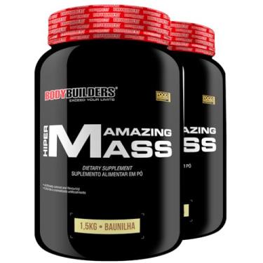 Imagem de Kit 2x Hipercalórico Amazing Mass 1,5kg - Bodybuilders (Médio, Baunilha)