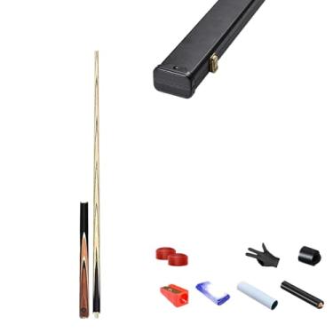 Imagem de Taco de Bilhar Premium, Feito com Madeira Durável, Construção de Alta Qualidade e Design Impecável para Partidas (B Tacos de bilhar e acessórios+ barril box B, 10mm)