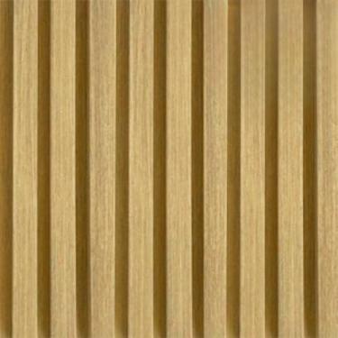 Imagem de Papel de Parede Premium Madeira Ripado Claro 10 metros = 2 Rolos de 5m X 45cm Adesivo Autocolante Salas e Quartos