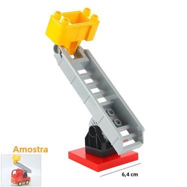 Imagem de Blocos De Construção Grandes, Guindaste, Escavadeira, Brinquedos Para 