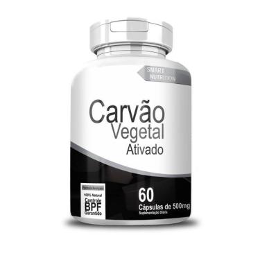 Imagem de Carvão Vegetal 500 Mg 60 Cápsulas - Suporte Digestivo