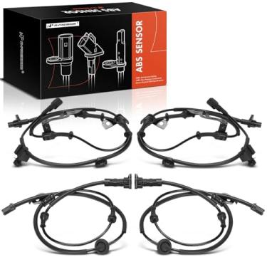 Imagem de A-Premium Sensor de velocidade da roda ABS dianteiro e traseiro 4 peças compatível com modelos Kia - Soul 2014-2019, Soul EV 2015-2019