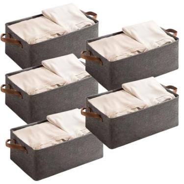 Imagem de Caixa Organizadora Estrutura Metal Guarda Roupa Brinquedos Toalhas Lençois 47x27cm Retrátil (5)