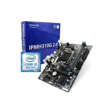 Imagem de Placa Mãe Imph310G + core i3 8100